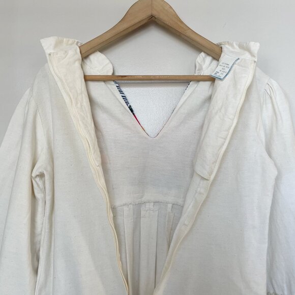 Vintage Patchwork Maxi Dress Boho Folk Caftan Sz 9 S Small - Picture 6 of 8